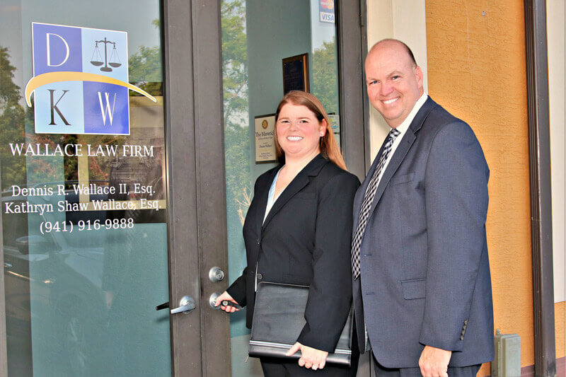 Photo of Kathryn Shaw Wallace and Dennis Ray Wallace II at Wallace Law Firm